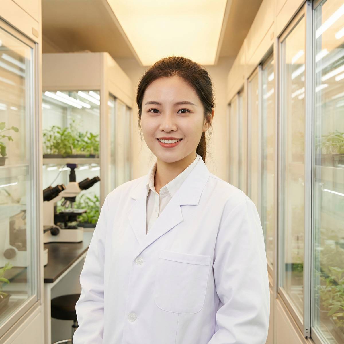 黄色仓库植物视频专家林雨薇