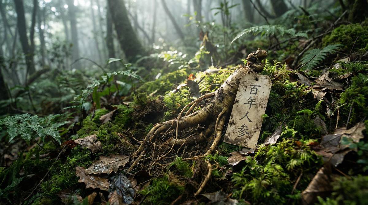 黄色仓库百年人参植物视频